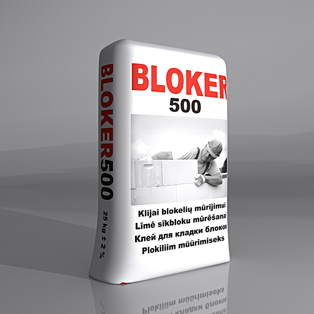 BLOKER500 Клей для кладки блоков