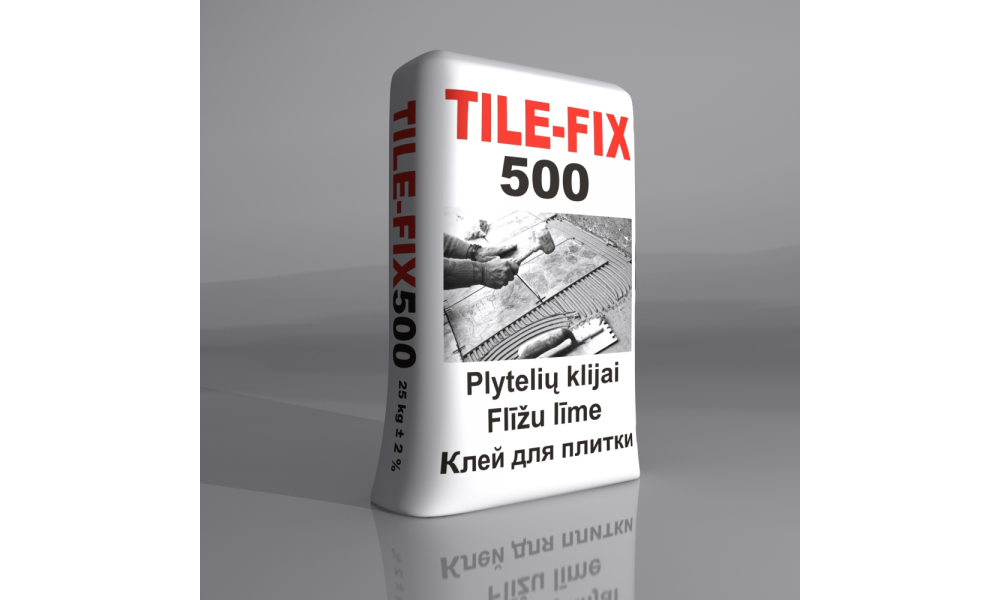 TILE FIX500 Flīžu līme